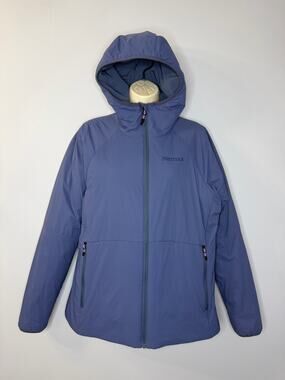 Marmot Women's Novus Hoody Jacket Blue Lightweight Warmth Women's L